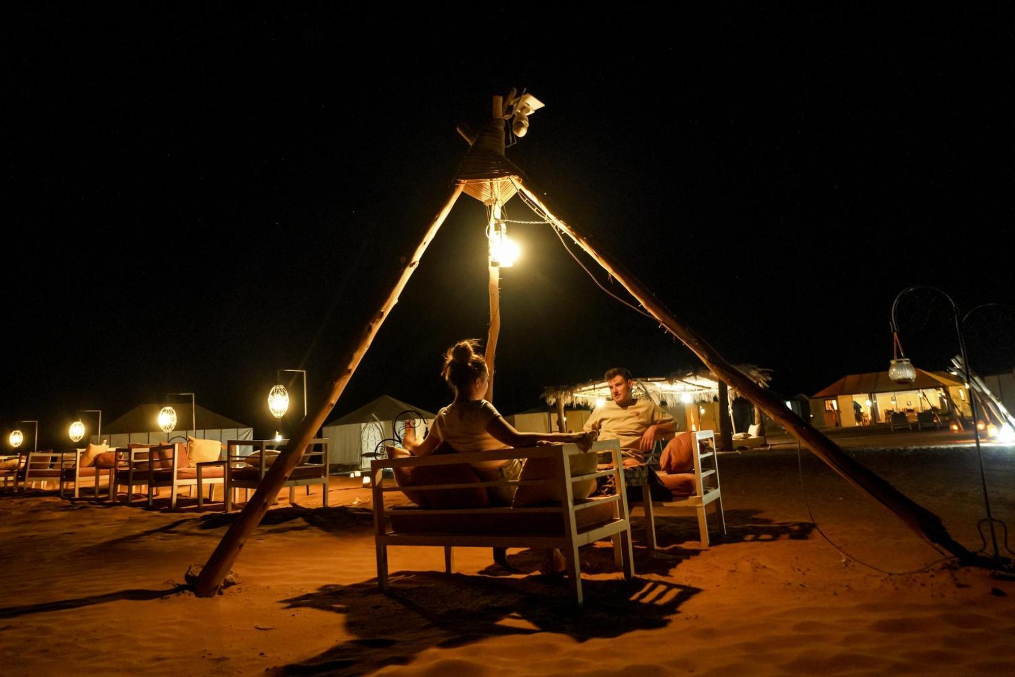 Horaz Merzouga Camp Buitenkant foto