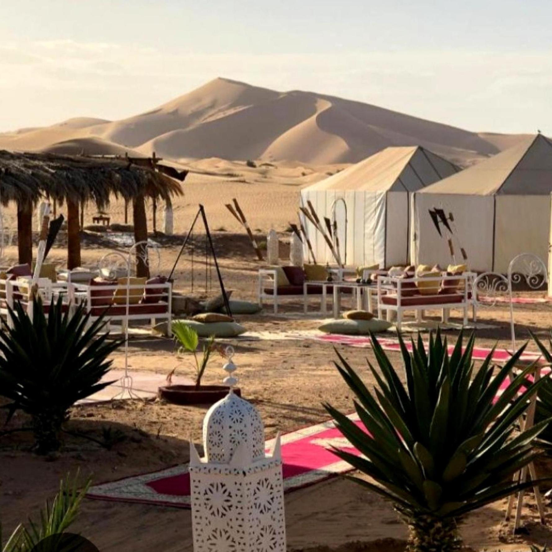 Horaz Merzouga Camp Buitenkant foto