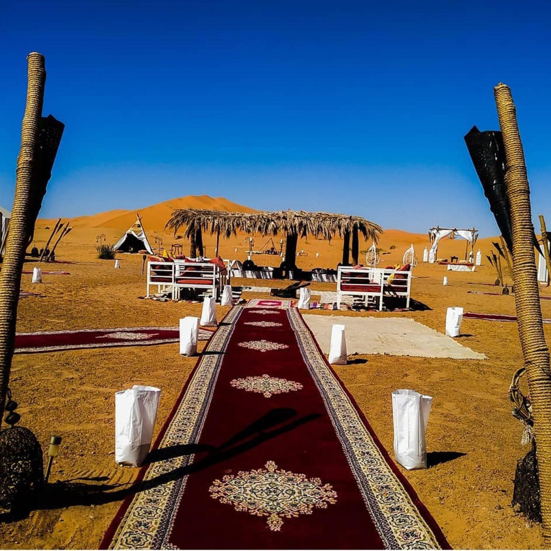 Horaz Merzouga Camp Buitenkant foto